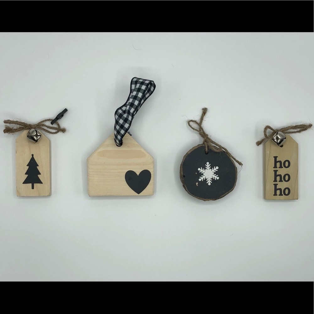 handcrafted ornaments!